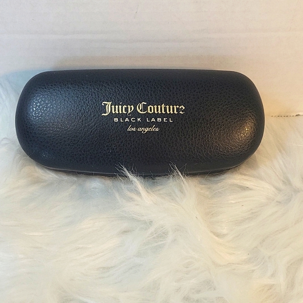 JUICY COUTURE BLACK LABEL Black Sunglass Case